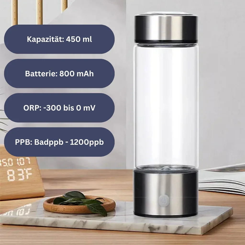 AquaVital: The Original Hydrogen Water Bottle for Health & Energy