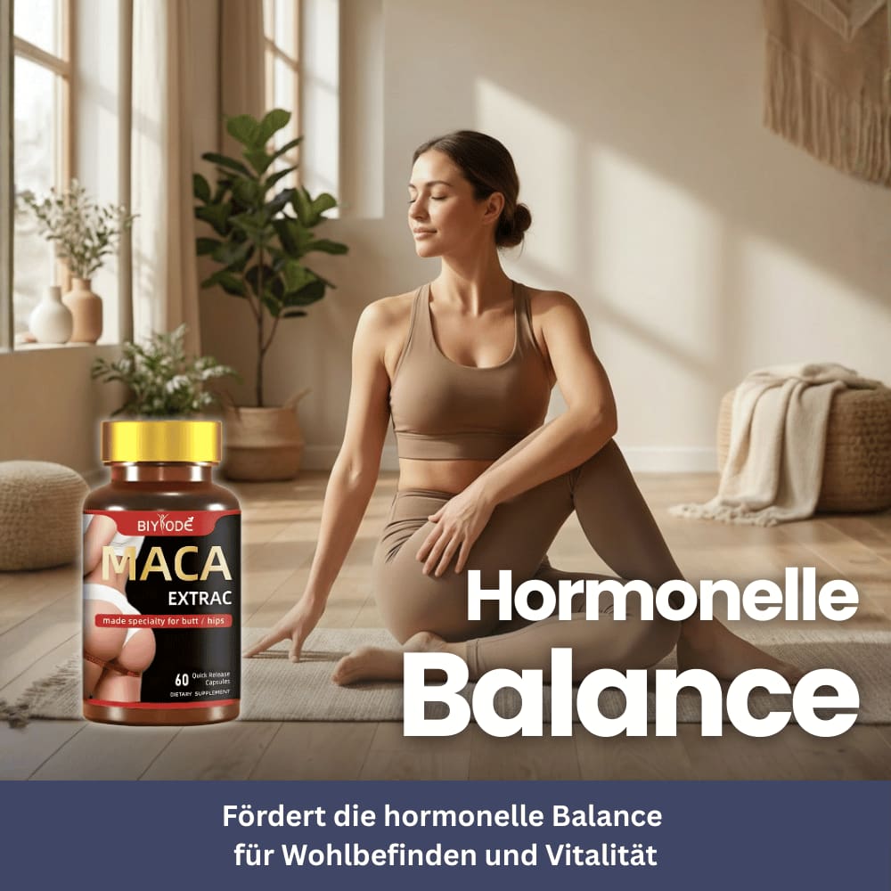 Organic Maca Root Capsules with Ginseng & Ashwagandha