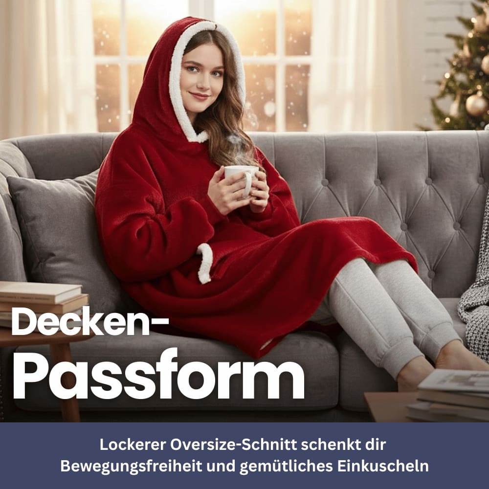 Heat Miracle – Hoodie Blanket with Sleeves