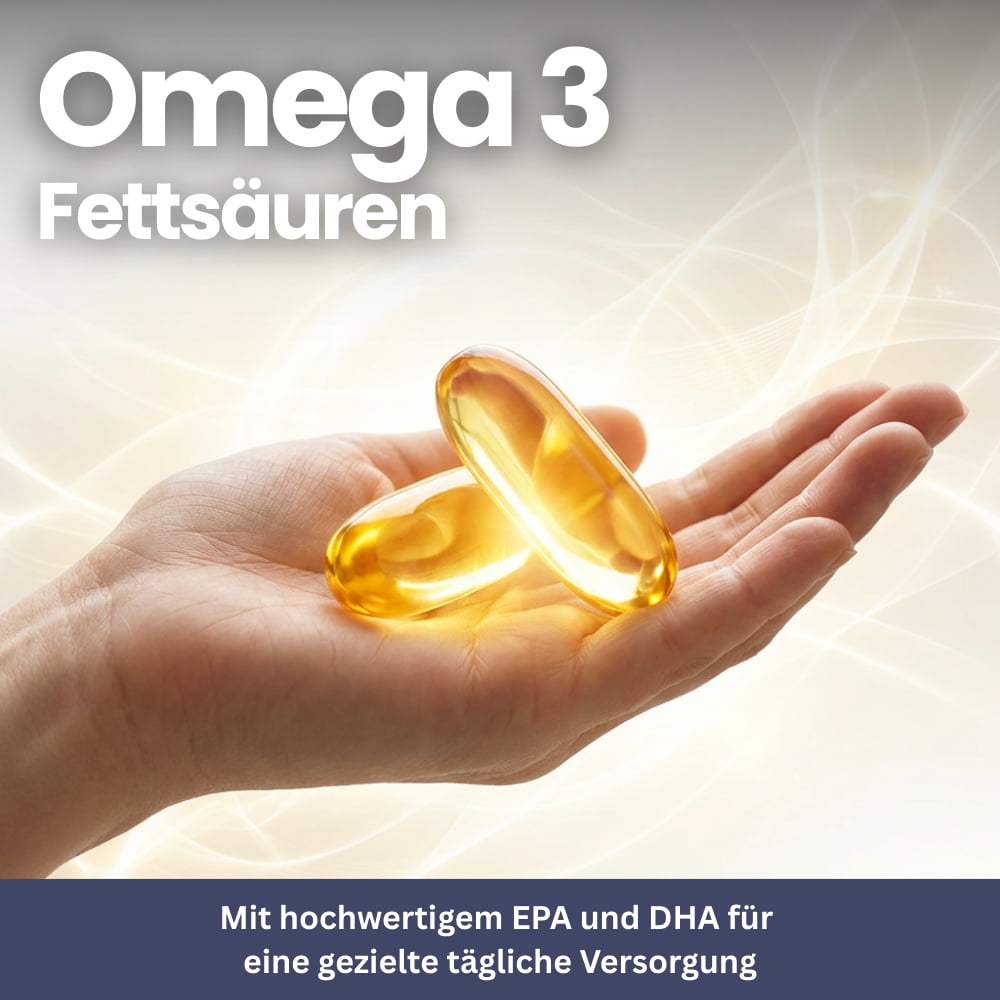 Omega-3 Fish Oil Softgel Capsules