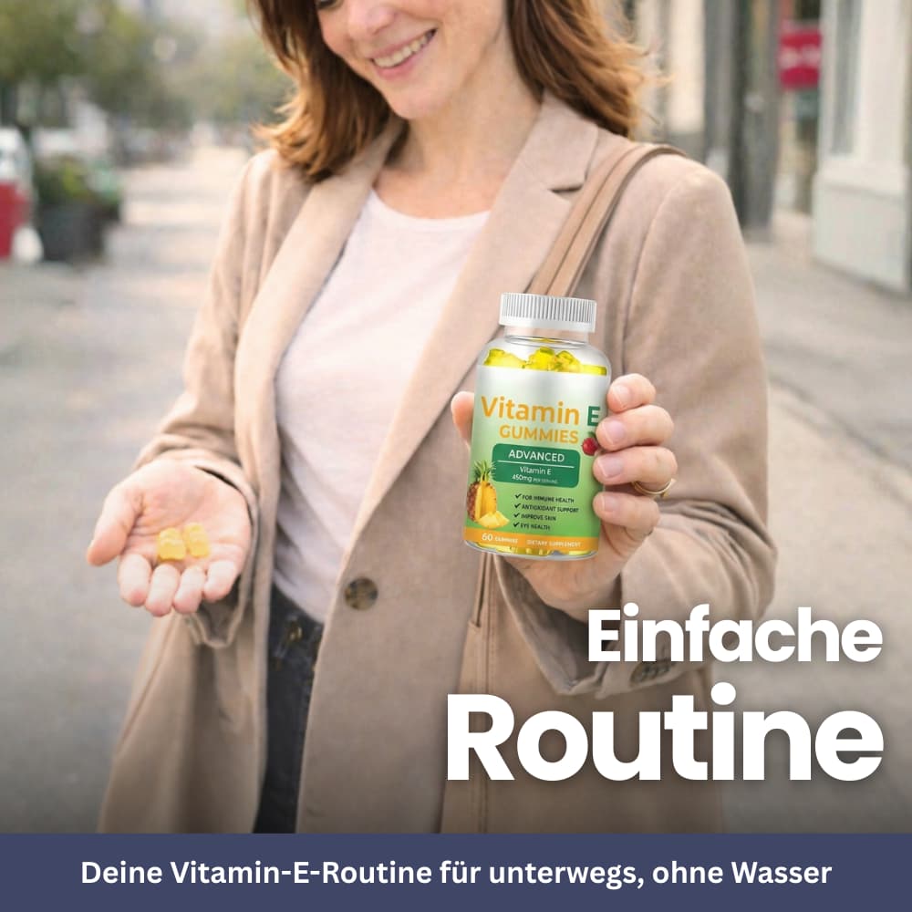 Vitamin E Gummies – Skin Care & Cell Protection